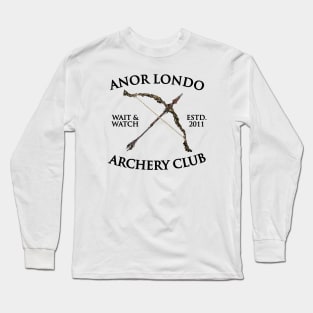 ANOR LONDO ARCHERY CLUB Long Sleeve T-Shirt